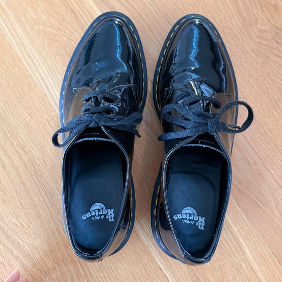 Dr. Martens Dupree Black Patent Leather Oxford Shoes – Rare - Like new - Picture 6 of 9